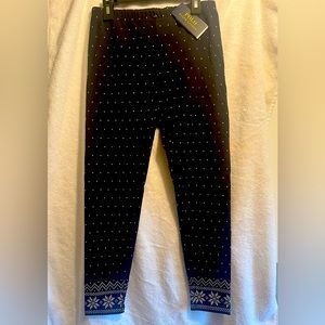 Nordic print leggings